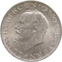 Deutschland: Bayern 3 Mark 1914