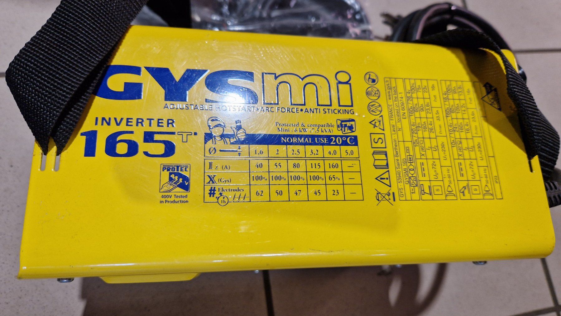 Gys Saldatori: Elektrodenschweissgerät GYS 160A – Nuovo (secondo la descrizione) da schangnau venduto da kobeli1 2