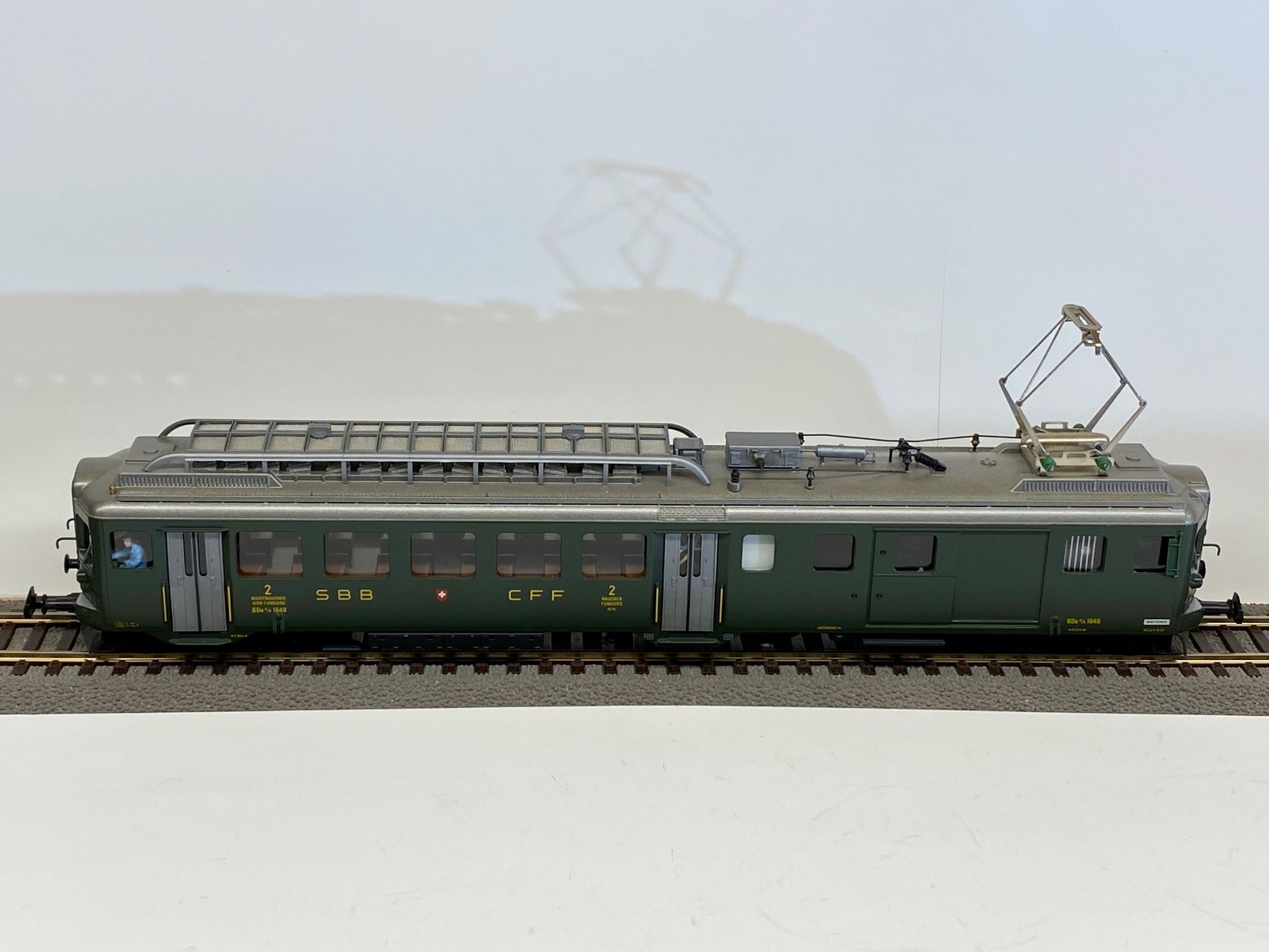 Locomotive HAG SBB BDe 1645 Avec Graffiti - HO - Analogique - Occasion
