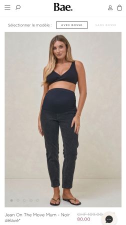 Jeans grossesse bae the label S