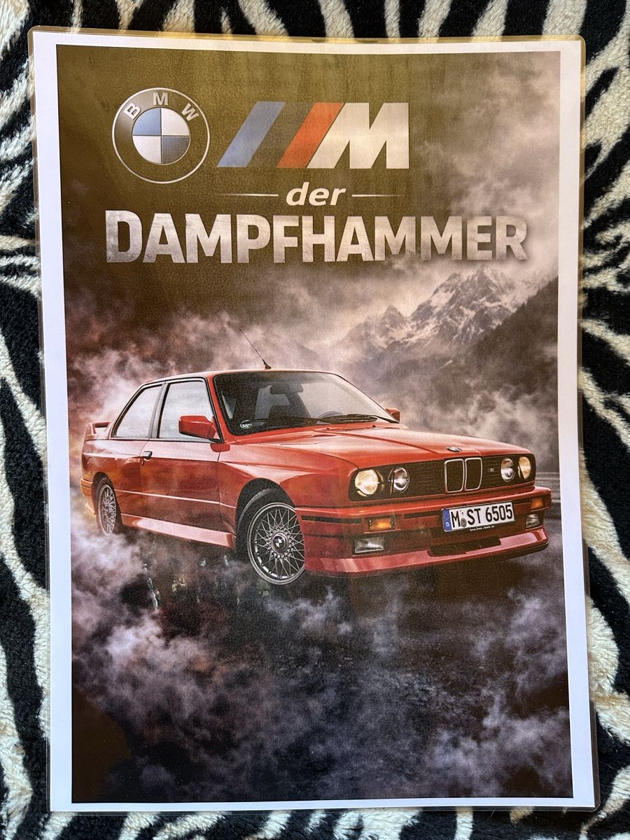 Posters & Illustrations: Bmw m3 e30 Oldtimer  – Neuf (Voir description) à Reinach AG par rares75