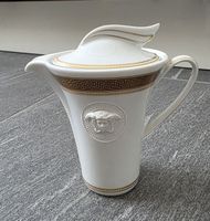 Versace Milchkanne Rosenthal Medusa weiss gold Sammler
