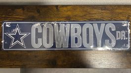 🏈 NFL Dallas Cowboys Dr. Schild (60x14cm) (Lizenziert)