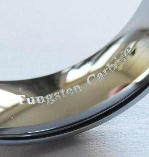 Ringe: Echter Tungsten Carbide Wolfram Ring 9 – Neu und originalverpackt aus Schwanden GL von UHRKNALL 3