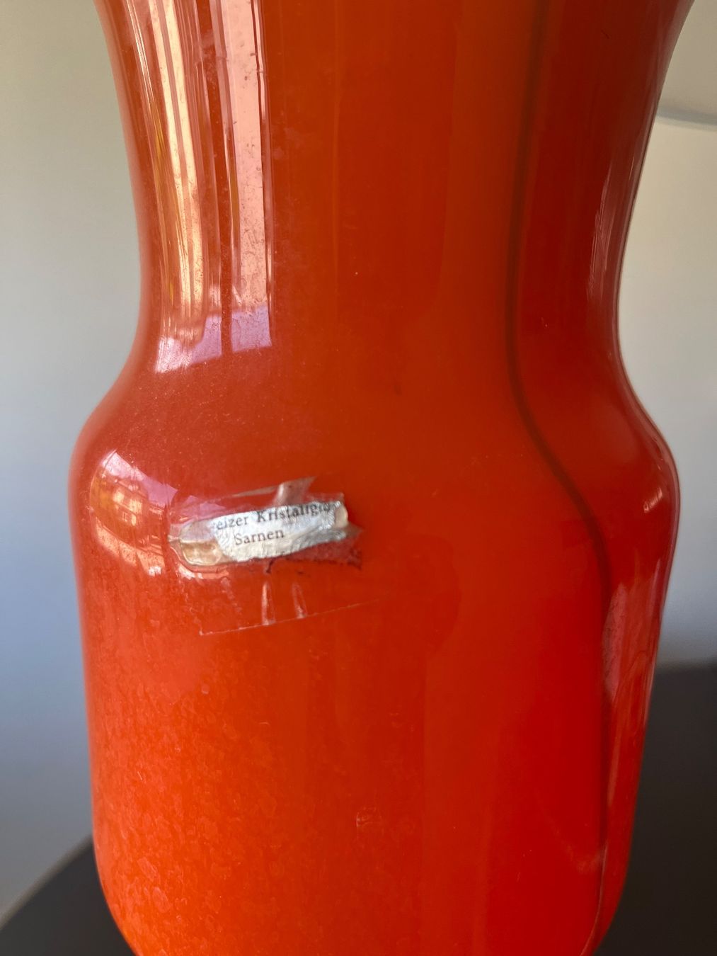 Verres: Sarner Glas Vase riesig – D'occasion à Zürich par omni64 2