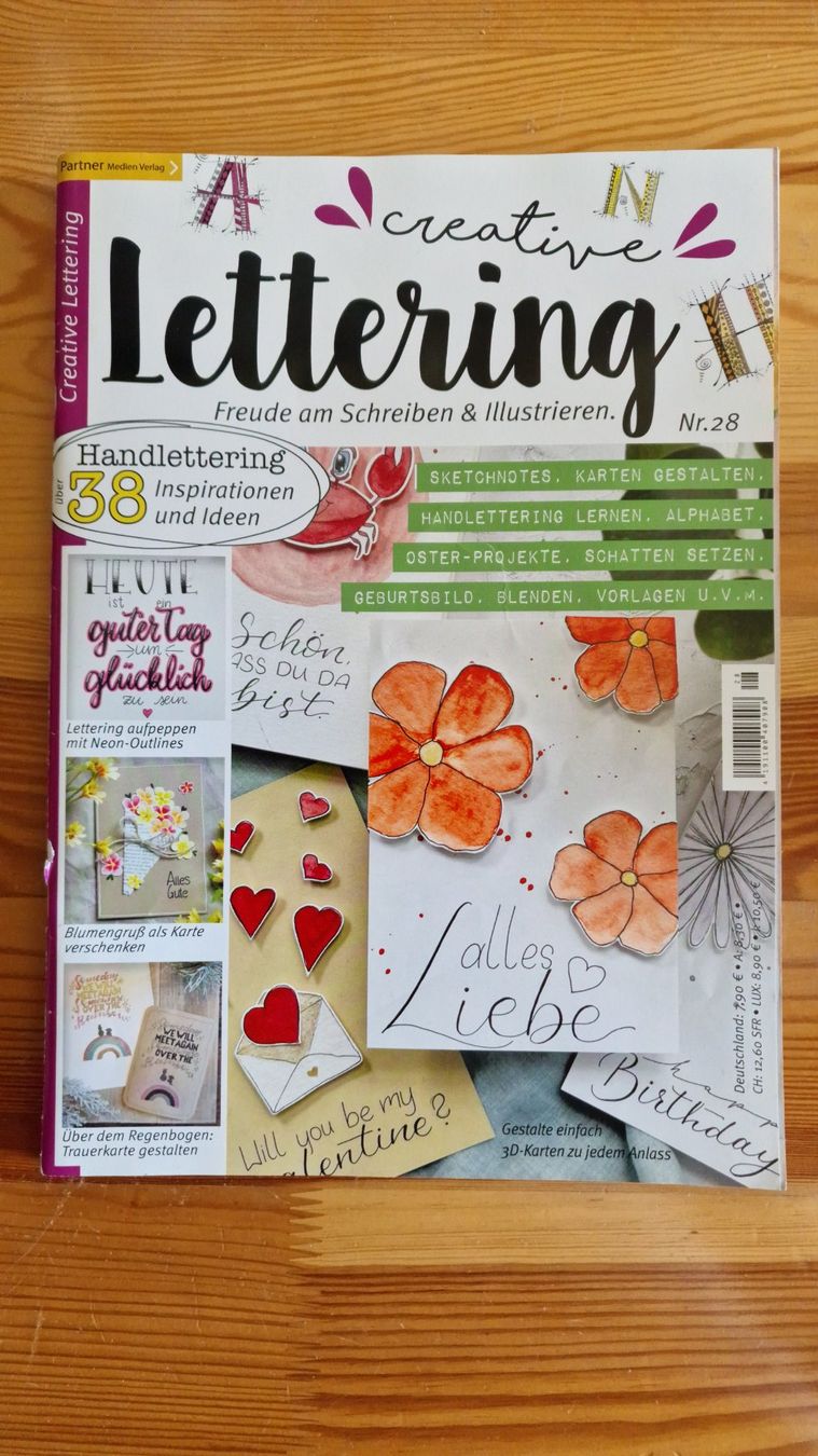 Riviste & Magazine: Handlettering Magazin Nr. 28 – Usato da Landschlacht venduto da Bluemehaex