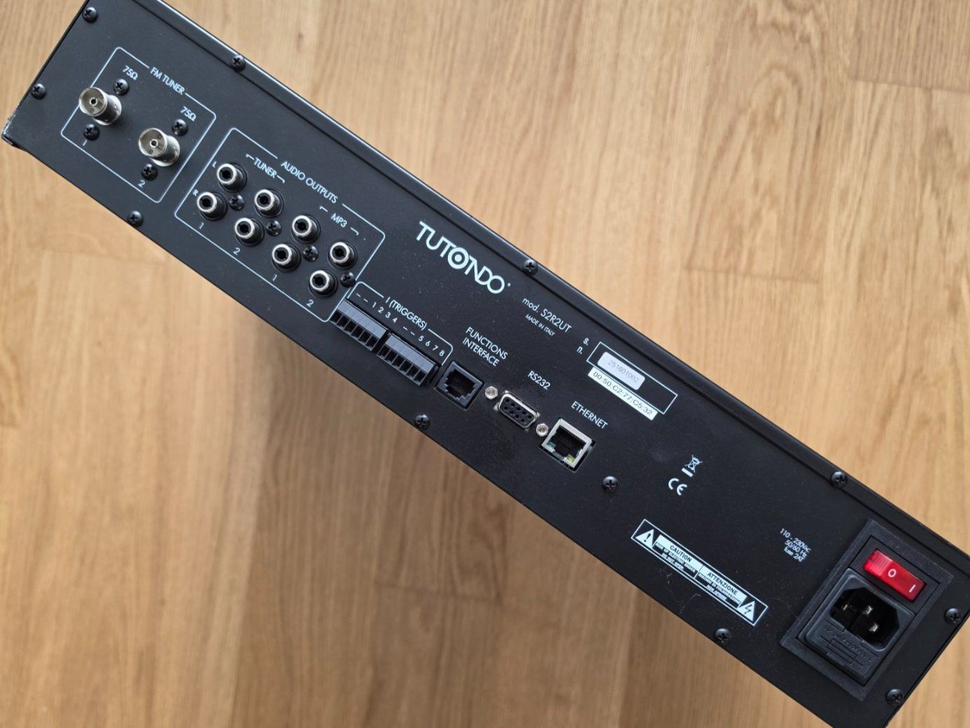 Lettore multimediale & Streamer: Tutondo S2R2UT multi-source player – Usato da Zug venduto da rj45 4