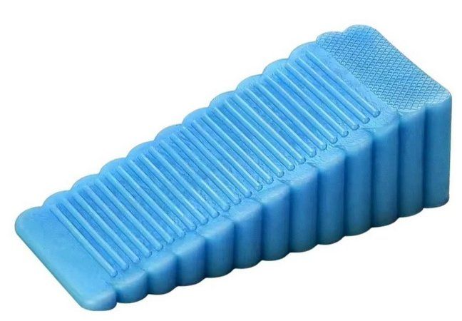 Lucchetti: Silikon Tür Stopper Keil blau – Nuovo e nell'imballaggio originale da Zetzwil venduto da Sonneblueme987
