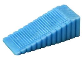 Silikon Tür Stopper Keil blau