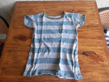 T-shirt blanc homme taille L