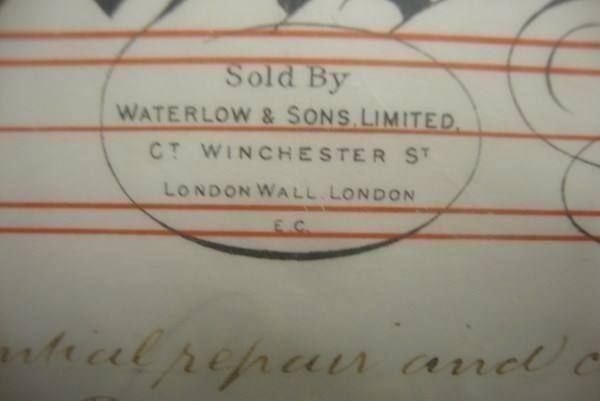 Incisioni: This Jndenture Francis Withe von1883 – Usato da Trachslau venduto da post35 5