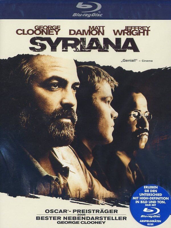 Tutti i DVDs: Syriana (Blu-Ray) – Nuovo (secondo la descrizione) da Bern venduto da Frebo