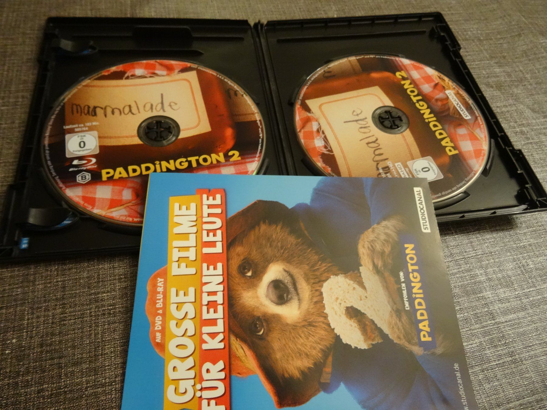 Alle DVDs: Paddington 2 4K UHD Blu-Ray – Gebraucht aus Olten von Disc-Verkauf 1