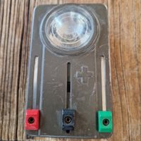 Alte Schweizer Armee Lampe, vintage Rarität ELVEE 90