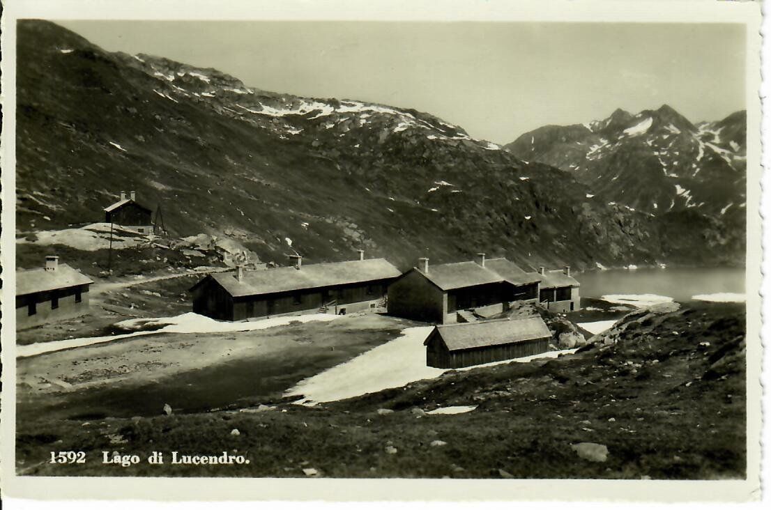 Ansichtskarten: Lago di Lucendro – Gebraucht aus Hochdorf von Ziegel-16