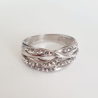 Damenring,  925 Silber mit  Grösse 17,3 mm💍