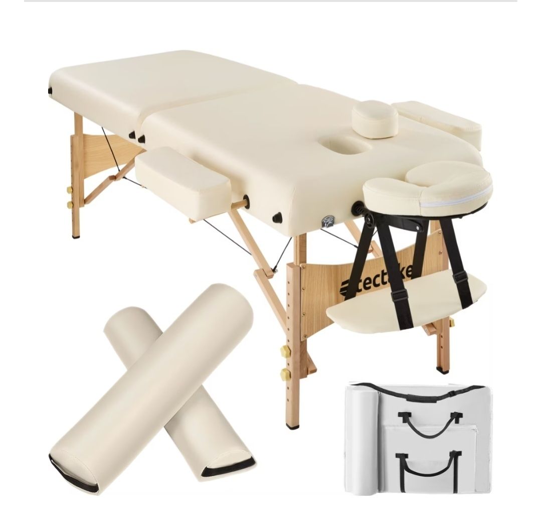 TecTake Lettini & sedie per cosmetici: Transportierbare Massageliege Tectake2 – Nuovo (secondo la descrizione) da Füllinsdorf venduto da ben_n2vh 1