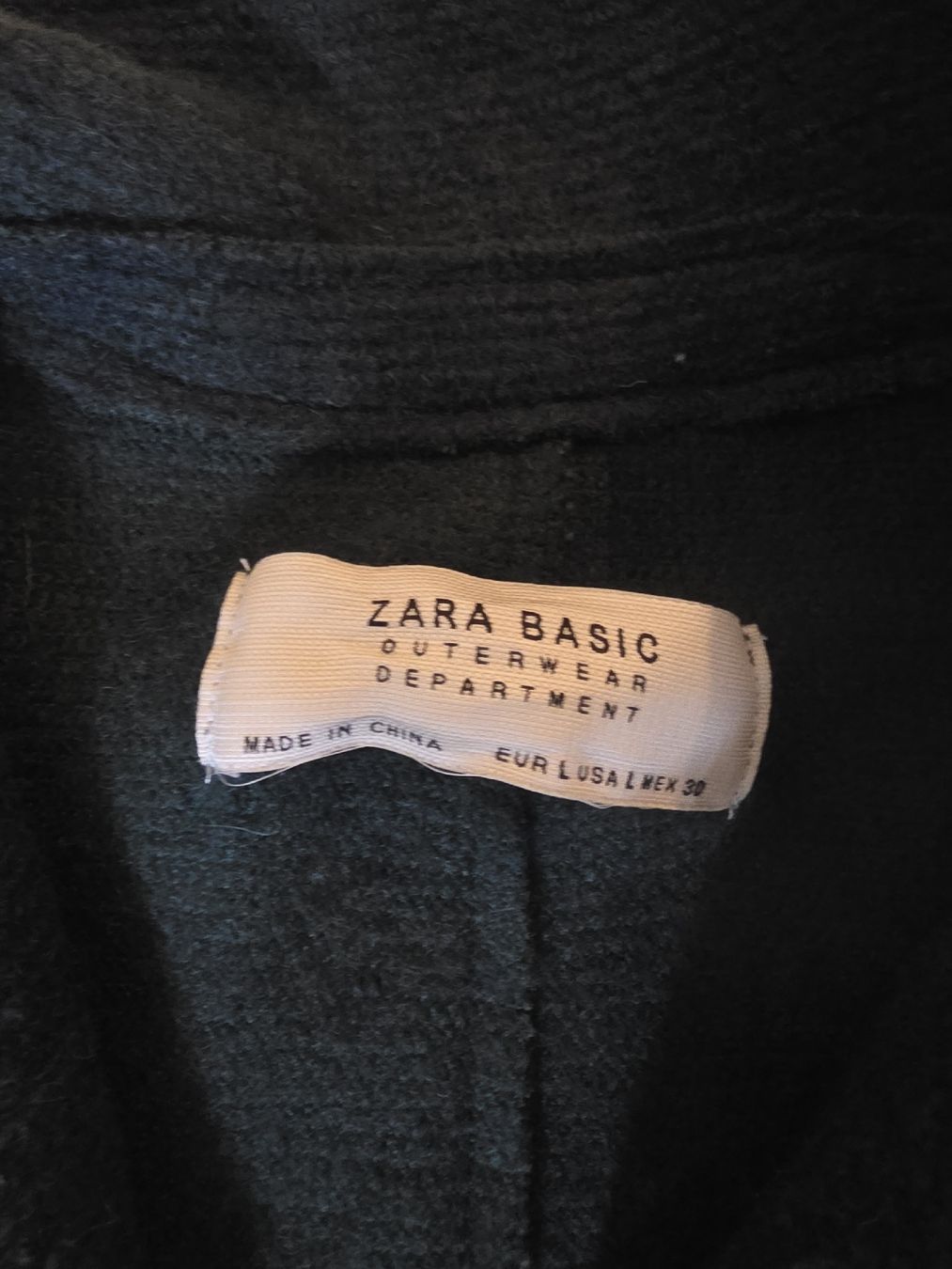 Zara Cappotti: Zara Basic Mantel, Gr. L, Dunkelgrün - Top Zustand! – Usato da Wigoltingen venduto da Zuckerfee84 2