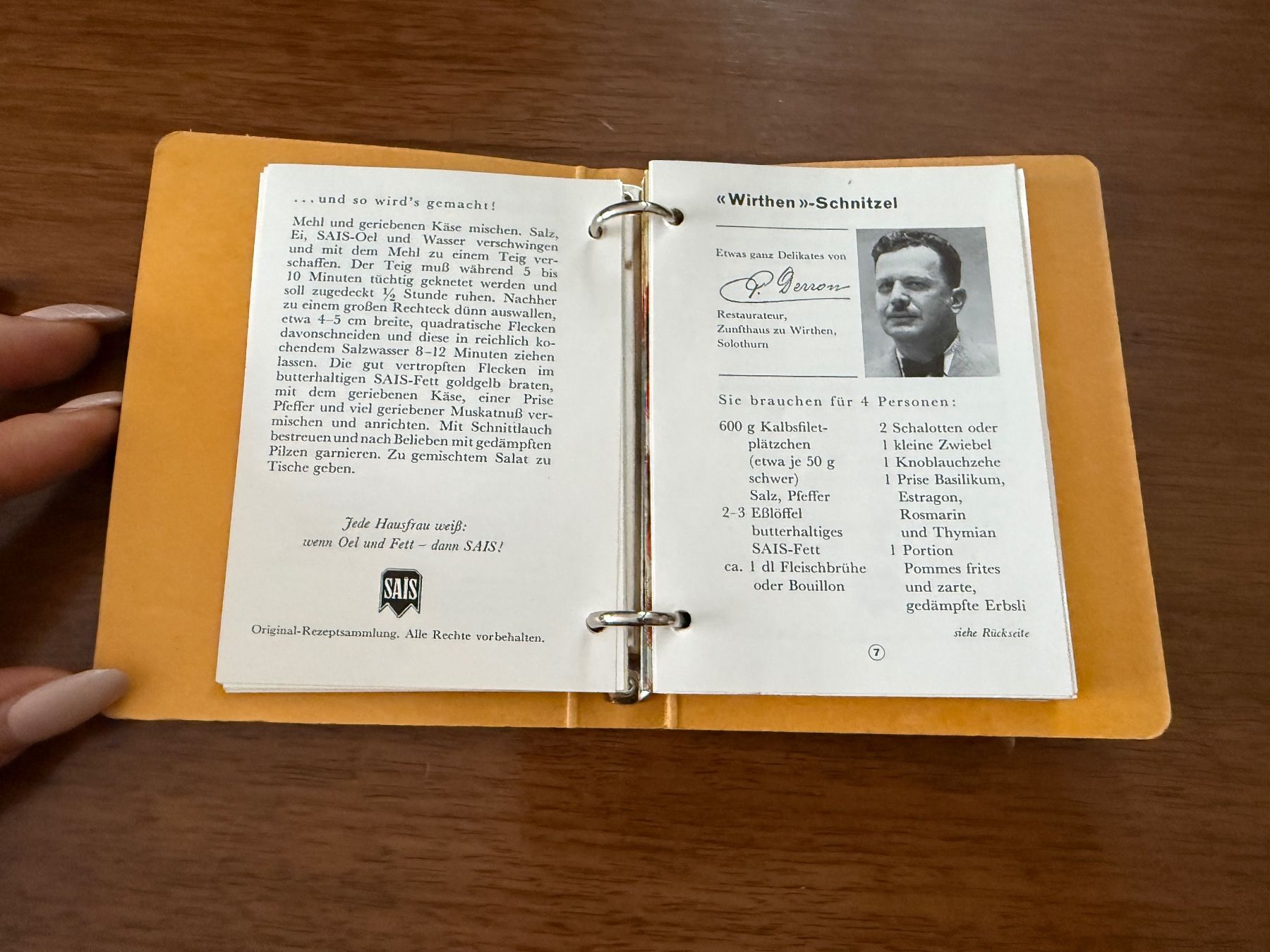 Libri: SAIS Rezeptbuch Ringbuch – Usato da Erstfeld venduto da Uhu1980 5