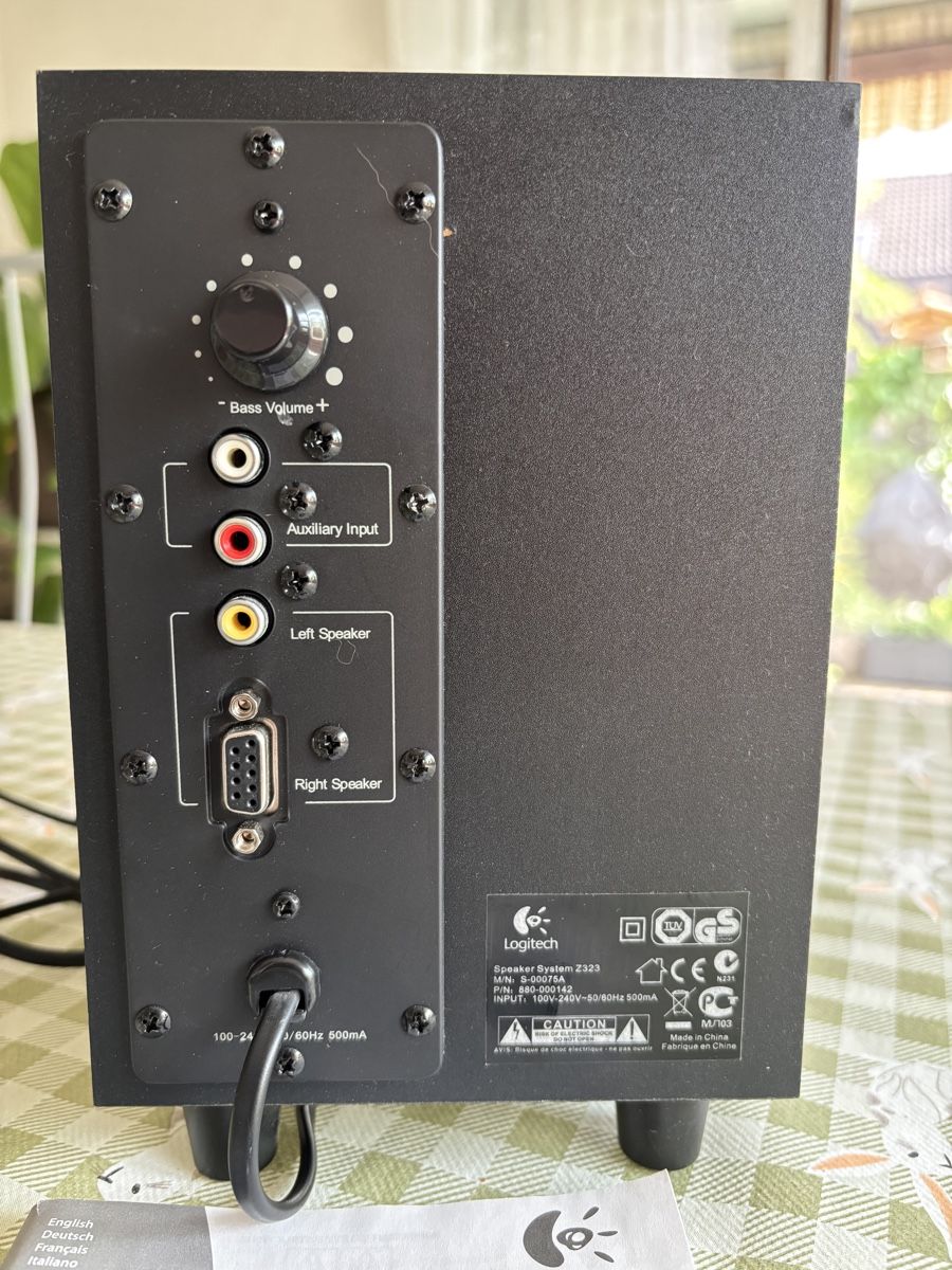 Logitech Casse acustiche: Logitech Speaker System Z323 – Nuovo (secondo la descrizione) da Jona venduto da WaJaggi 2