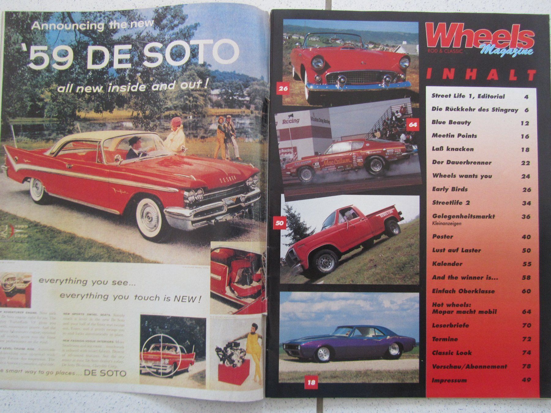 Riviste & Magazine: Wheels Automagazin Nr. 4 / 1996 – Usato da Weiningen ZH venduto da dietsch57 1