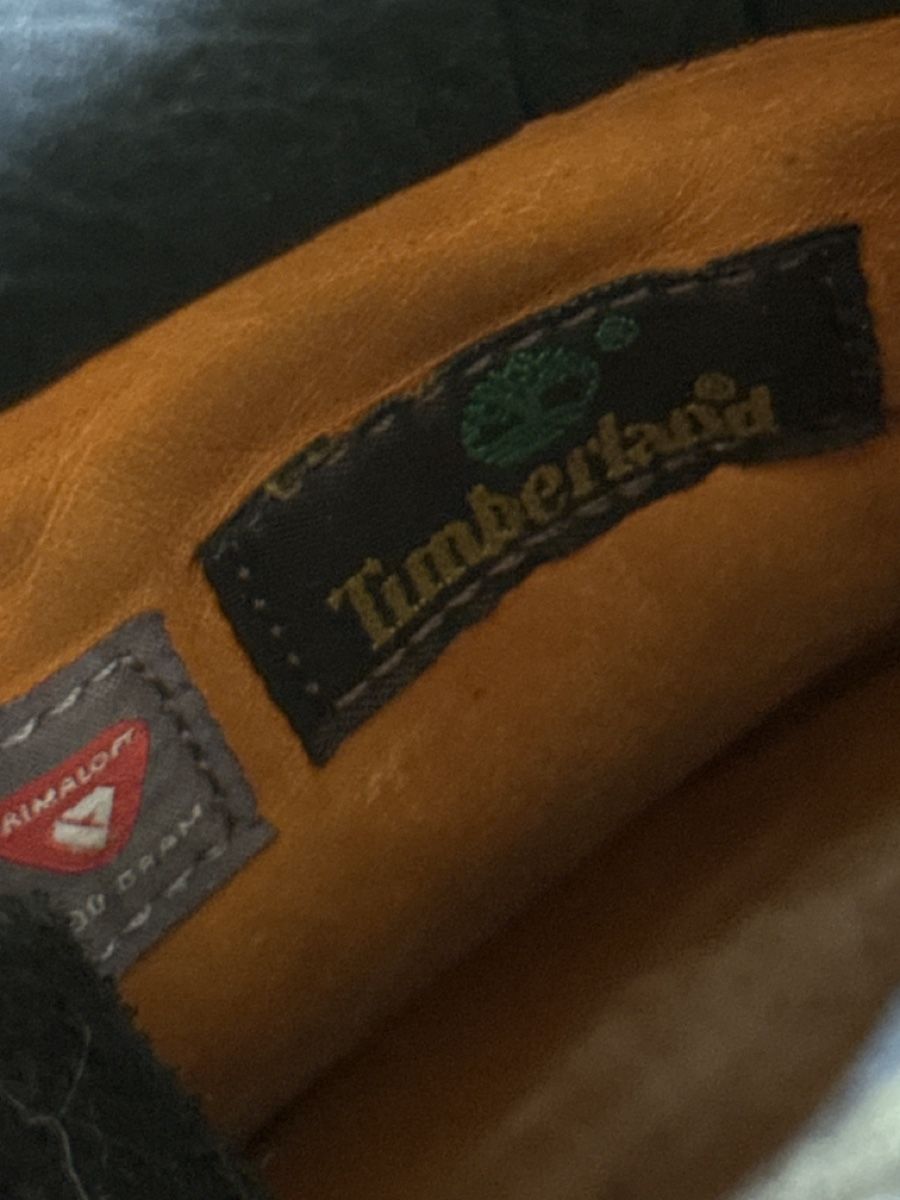 Timberland Chaussures hommes: Timberland Boots Schwarz - Grösse 43 - Leder – D'occasion à Hünenberg See par Cheetah4 1