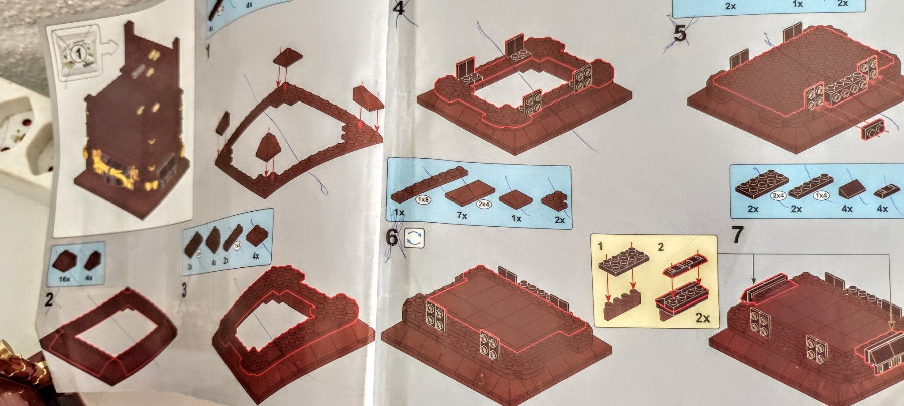 Kit di costruzioni: Vintage Swing Clock Lego – Usato da Gersau venduto da irenja 5
