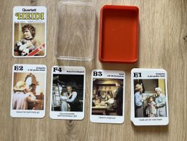Quartett Heidi Kartenspiel komplett mit Schachtel guter Zust