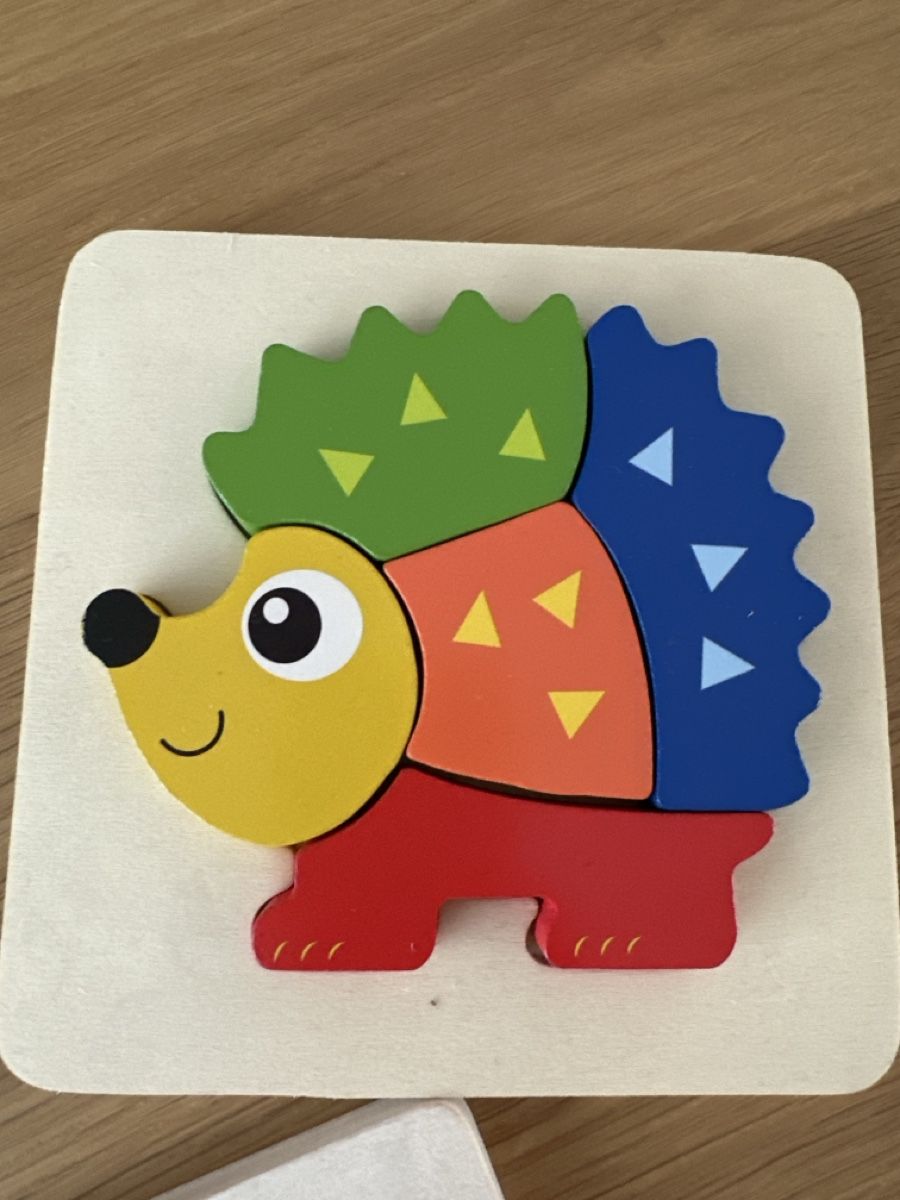 Puzzle: 3 herzige Holzpuzzle ab 1J – Usato da Affeltrangen venduto da admar 2