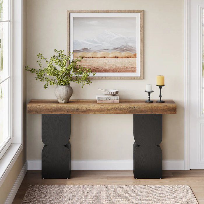 Tavoli: Konsolentisch 160cm Modern Schwarz Holz – Nuovo e nell'imballaggio originale da Gretzenbach venduto da Genfi-Shop 3