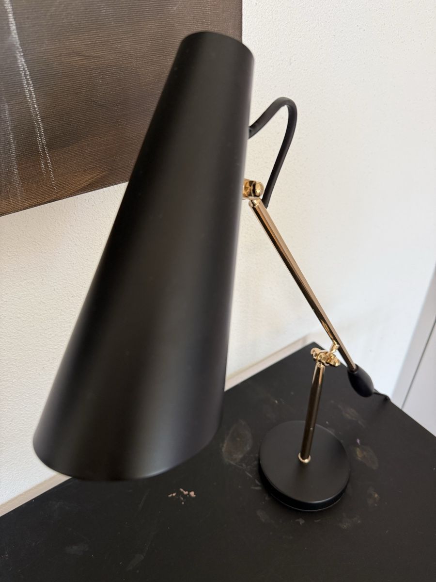 Lampade: Northern Lighting Birdy Table Lamp - Black & Brass – Usato da Zürich venduto da gracieteS 2