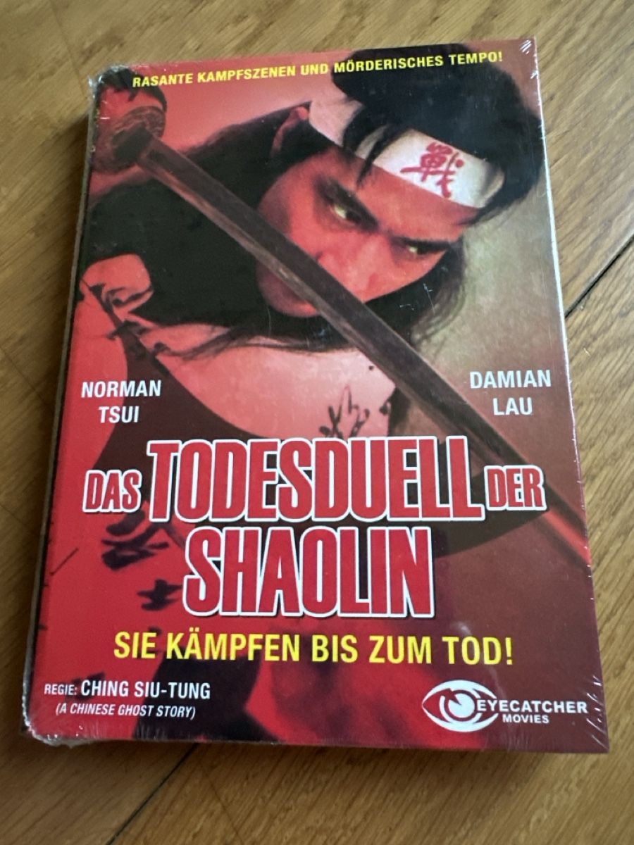 Alle DVDs: Das Todesduell der Shaolin kleine hartbox eyecatcher movie – Neu und originalverpackt aus Benken ZH von Audi-erich
