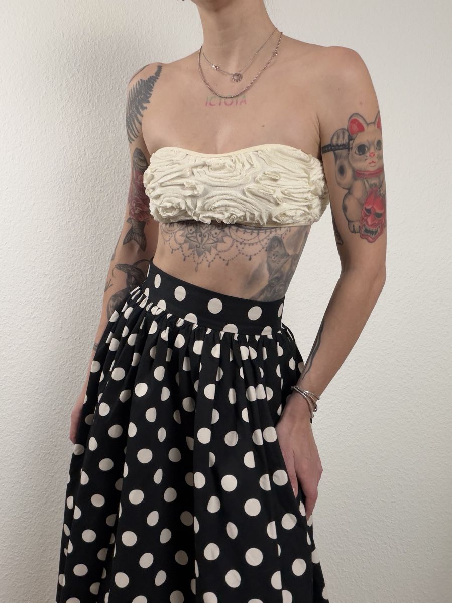 H&M Gonne: Polka Dot midi Skirt Size S – Usato da Knonau venduto da Grapesvintage 4