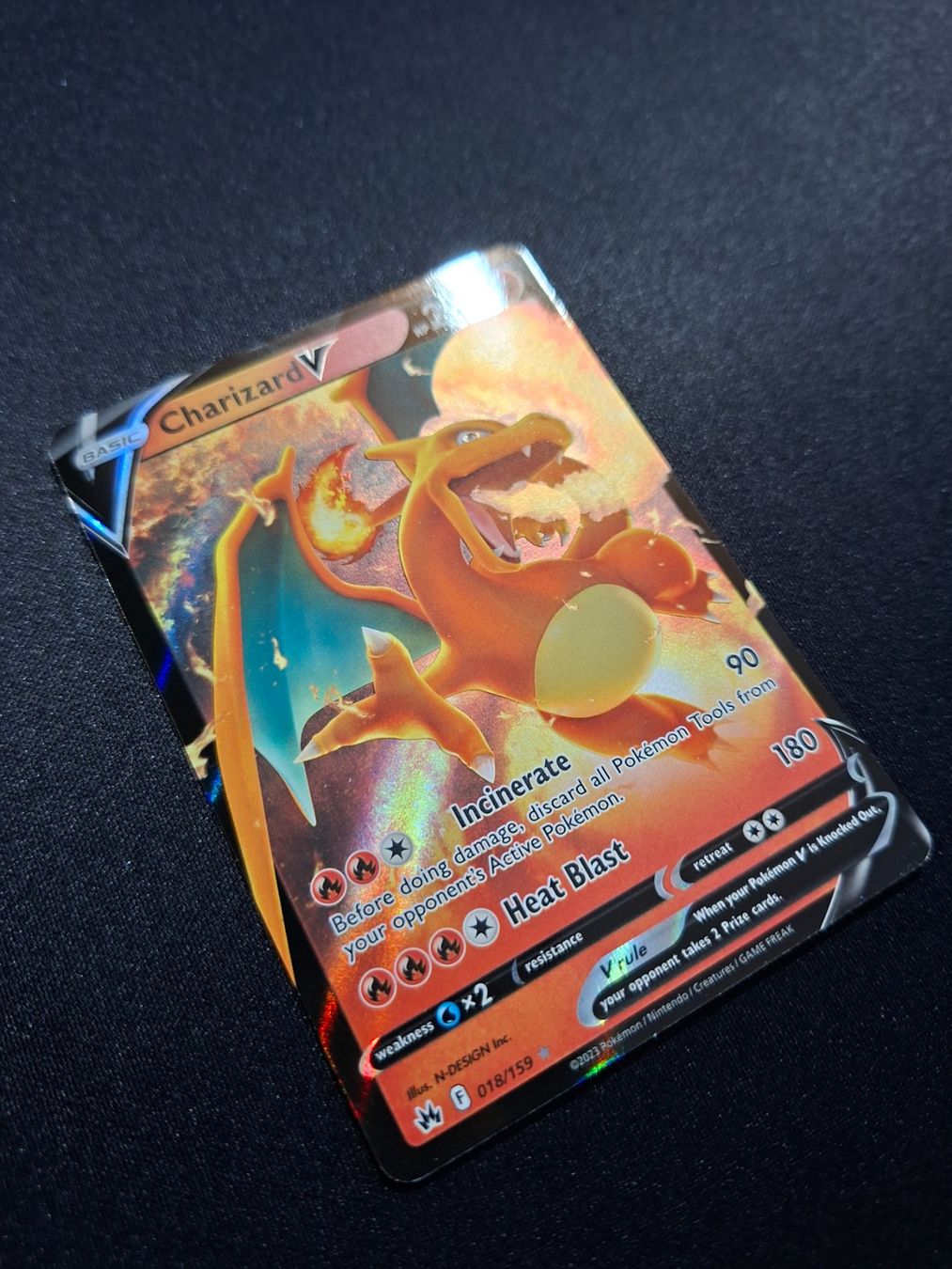 Pokémon Sammelbilder & Trading cards: Pokémon Charizard V 018/159 - English – Neu (gemäss Beschreibung) aus Valeyres-sous-Rances von gegg 1
