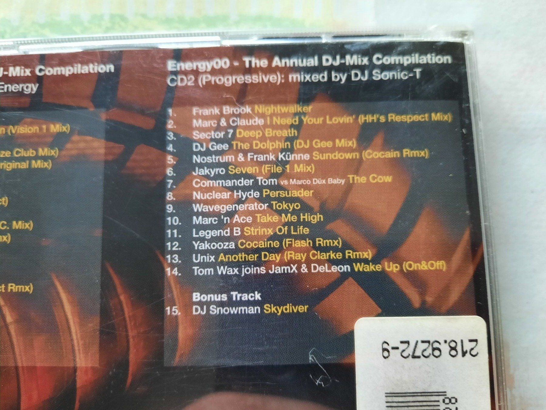 CDs: CD Energy - DJ Energy - DJ Sonic-T – D'occasion à Pully par bro_n52j 3