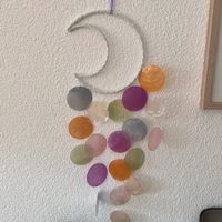 Carillon lune & coquillage