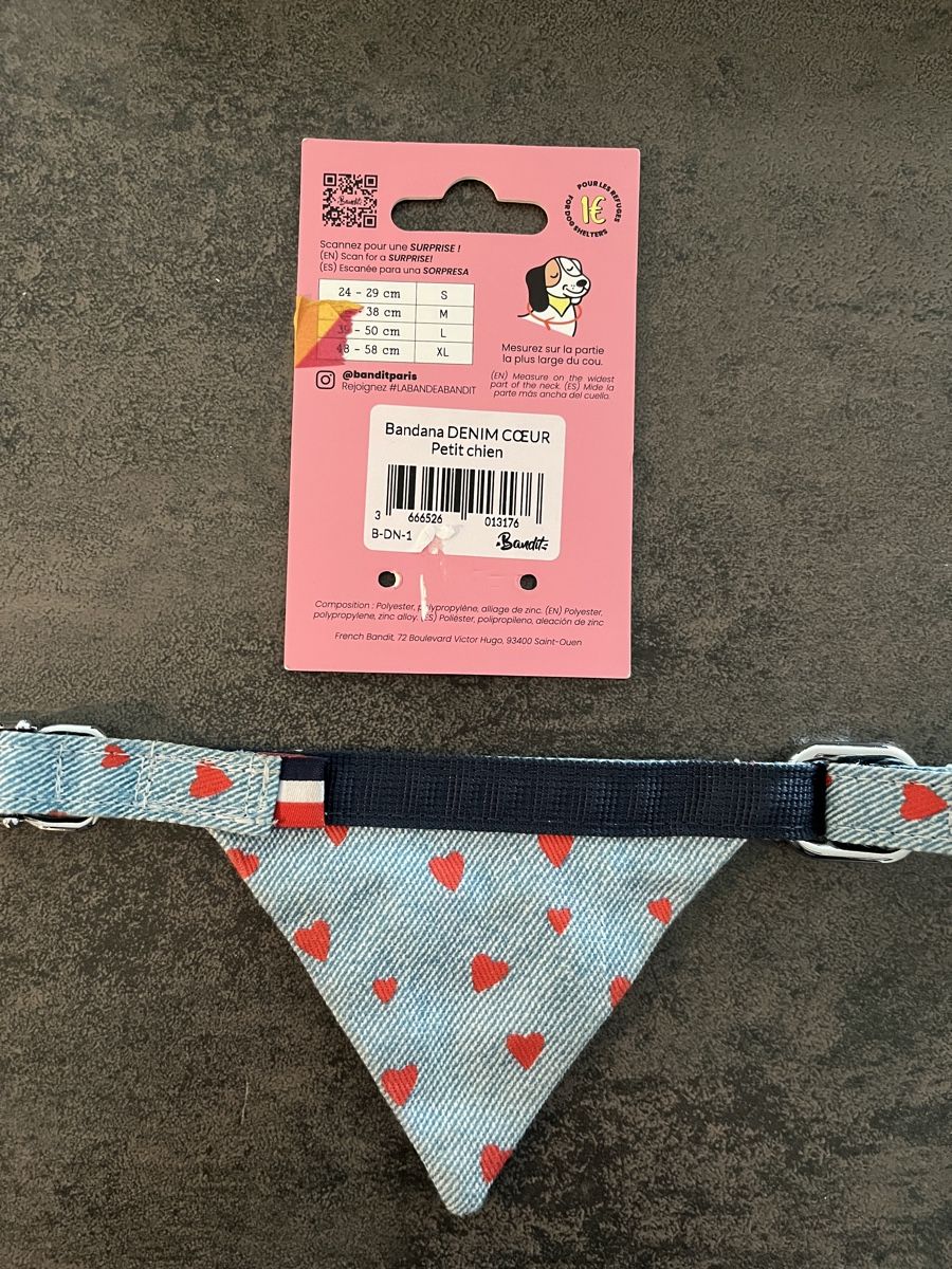 Guinzagli & Collari: Bandana pour chien taille S – Nuovo (secondo la descrizione) da Mont-sur-Lausanne venduto da Pioutch 1