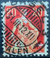 1908 Helv. m. Schwert Zst 108 Voll-⦿ Basel Spalen