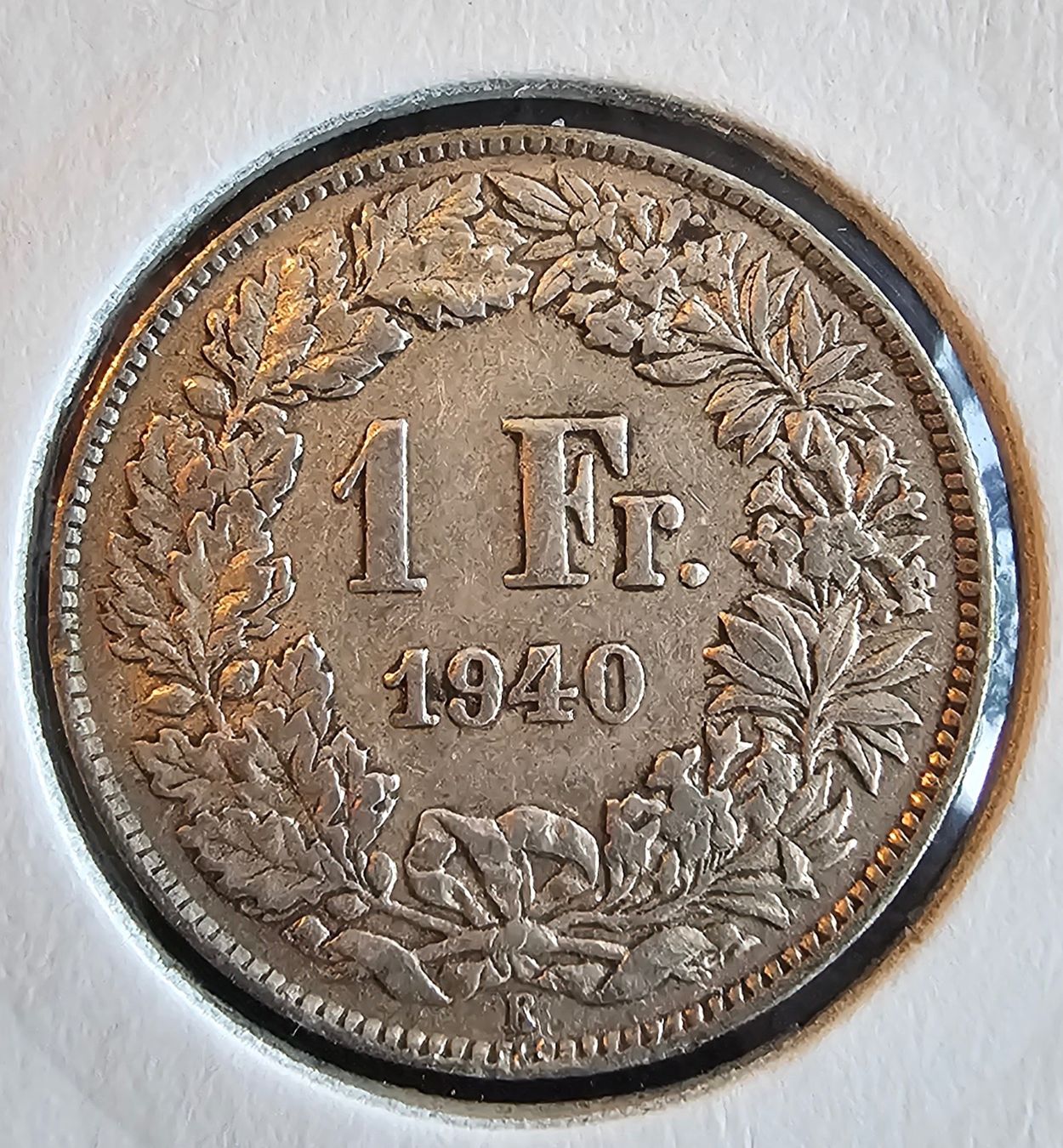 Tutti le monete: 1 Franken 1940/2 ss – Usato da Balsthal venduto da mil_js2d