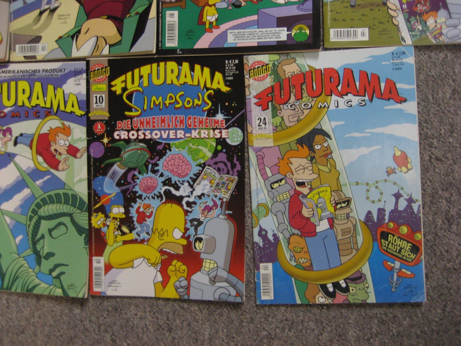 Comics: 9 Futurama Comics – Gebraucht aus Bottighofen von Spiderman61 4