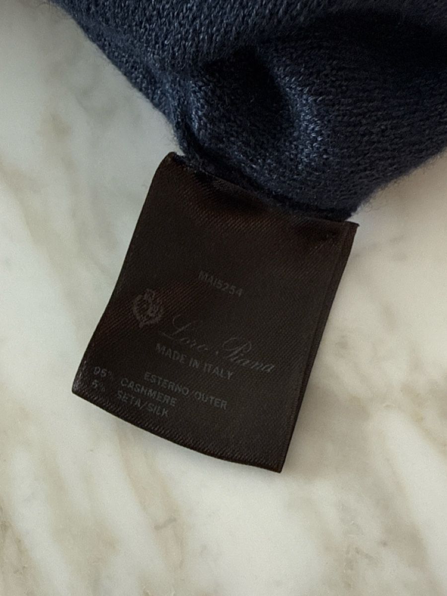 Loro Piana Maglioni & Felpe: Loro Piana Sweater 52 blue  – Usato da Bissone venduto da luxuryitems 4