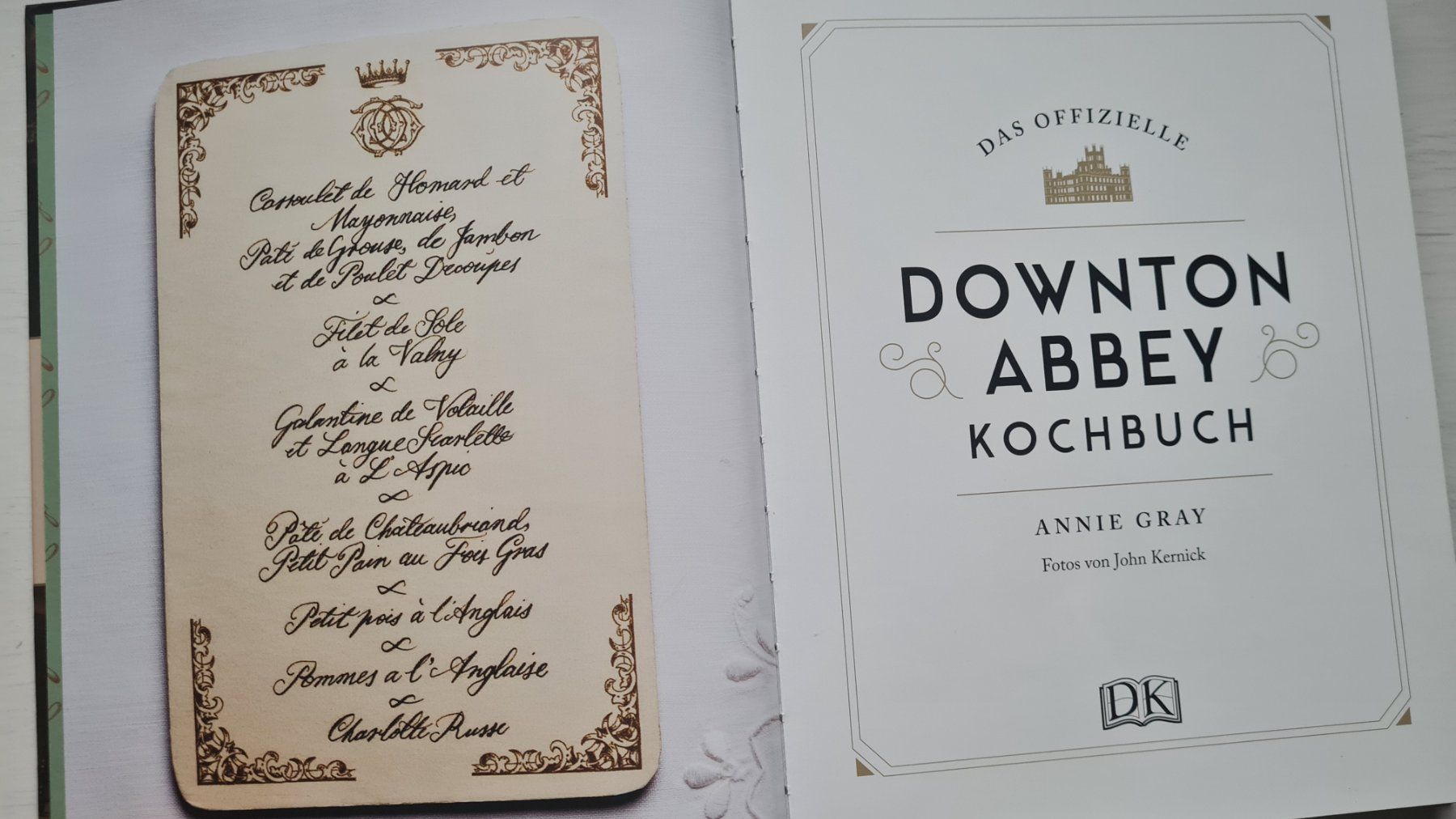 Libri: DONWTON ABBEY    Kochbuch – Usato da Niederweningen venduto da Obson 1