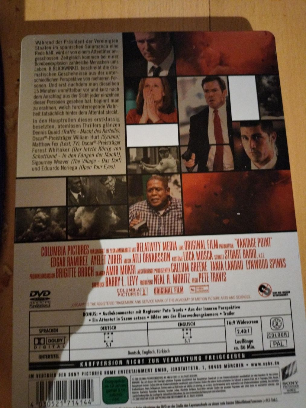 Tutti i DVDs: DVD. 8 Blickwinkel – Usato da Heimberg venduto da Rockenrol 1