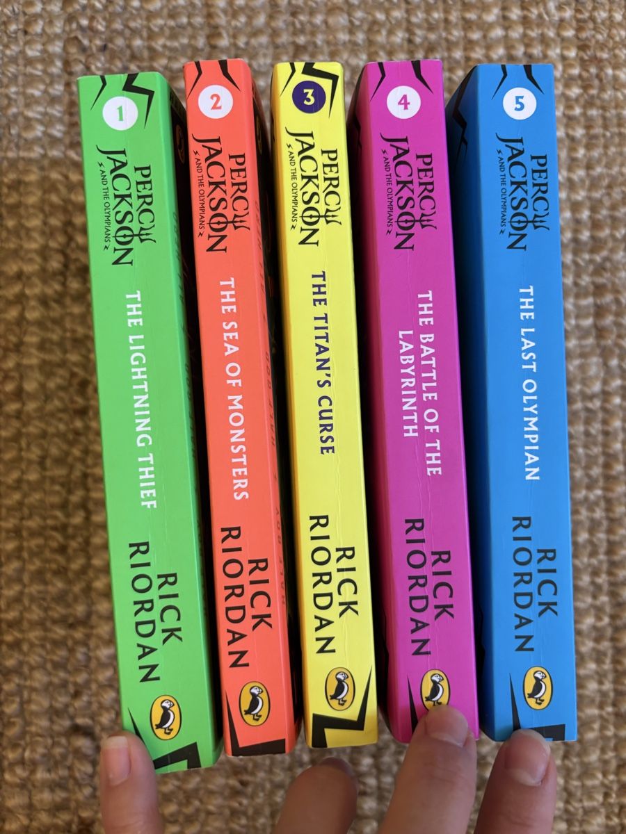 Bücher: Percy Jackson Book Set – Gebraucht aus Bern von wisemagpie 5