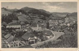 Karte Wasen im Emmental 1923