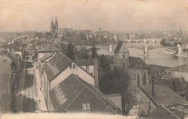 Basel (BS) Gesamtansicht und Rhein