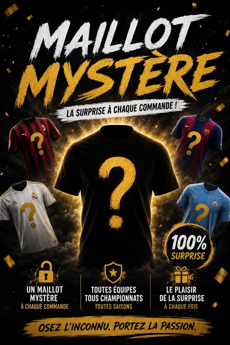 Leibchen & Hosen: Maillot de foot mystère XL – Neu (gemäss Beschreibung) aus Grancy von arn_lmj6