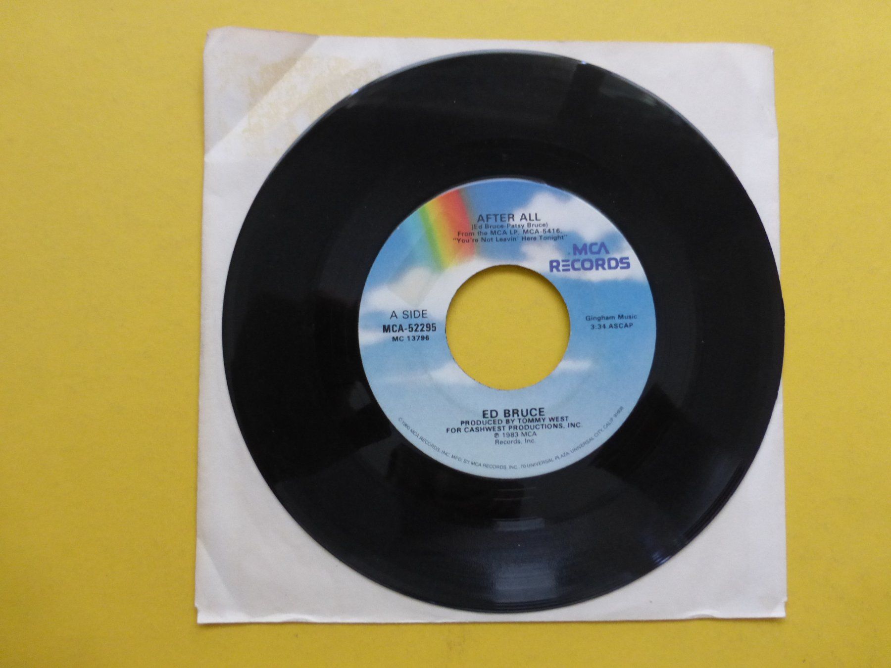 Dischi in vinile: Ed Bruce – After All – Usato da Zürich venduto da Swiss57