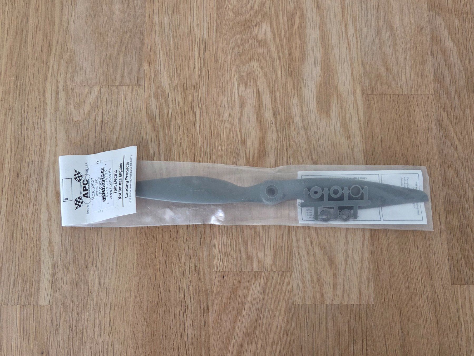 Modellismo RC: APC 10x6 E Propeller – Nuovo (secondo la descrizione) da Rotkreuz venduto da vabu33