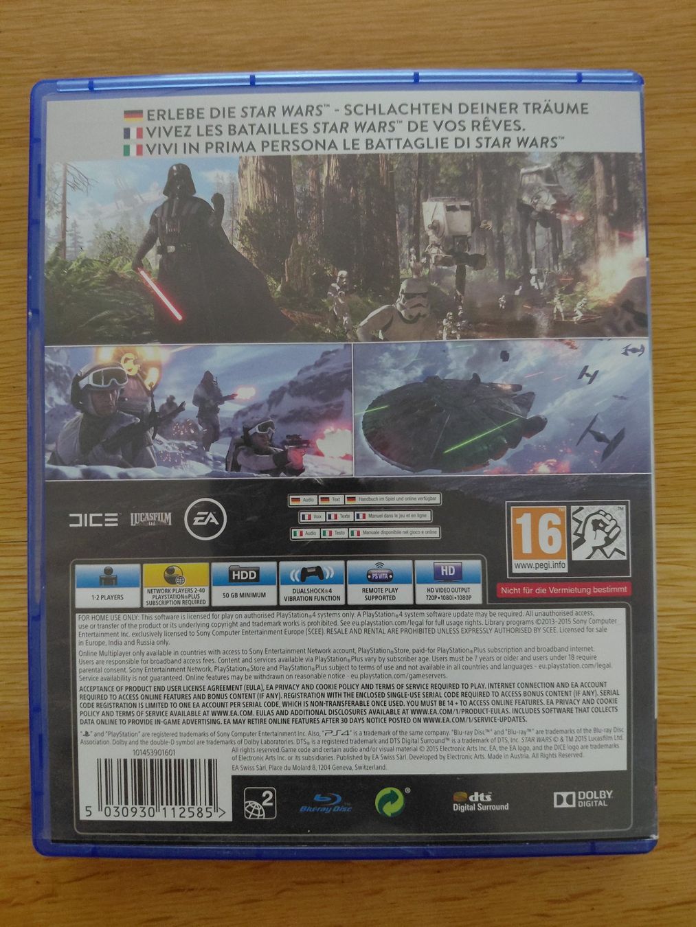 Sony Spiele: Star Wars Battlefront PS4 – Gebraucht aus Oberwil BL von kah_s55q 3